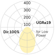 Lightnet - Pendelleuchte LED-Pendelleuchte LG3AEE-840E-L2055-Y 4000K, silber