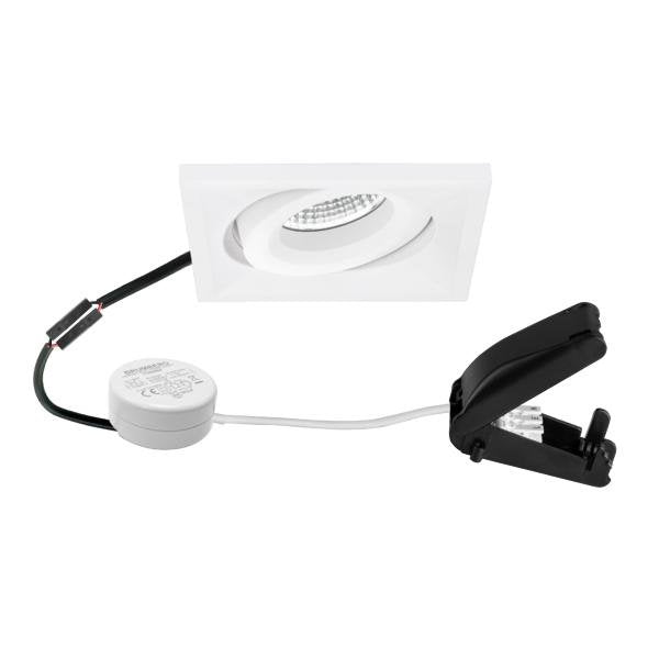 Brumberg Leuchten - Downlight/Strahler/Flutlicht LED-Einbaustrahler 230V 40498173 3000K, ws