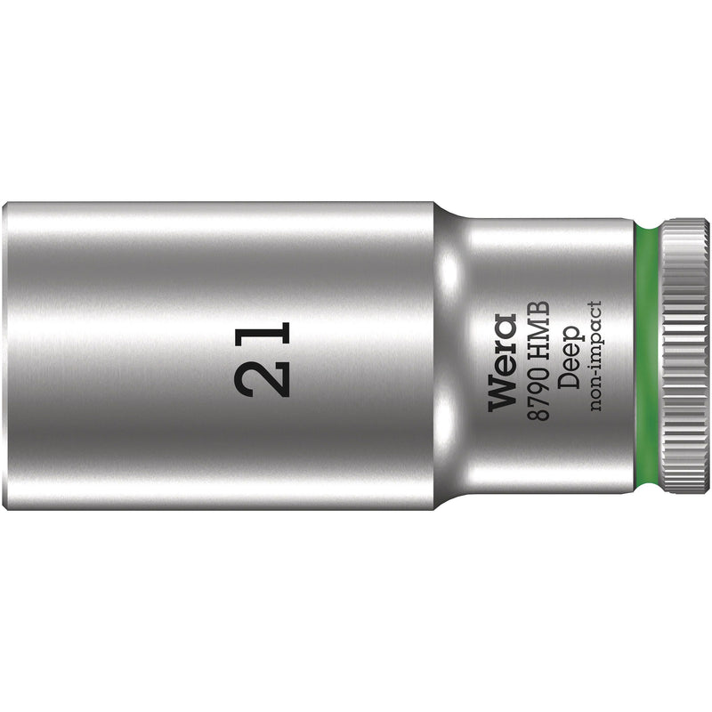 Wera - Sechskant-Einsatz für Steckschlüssel Steckschlüsseleinsatz 004543 21 mm