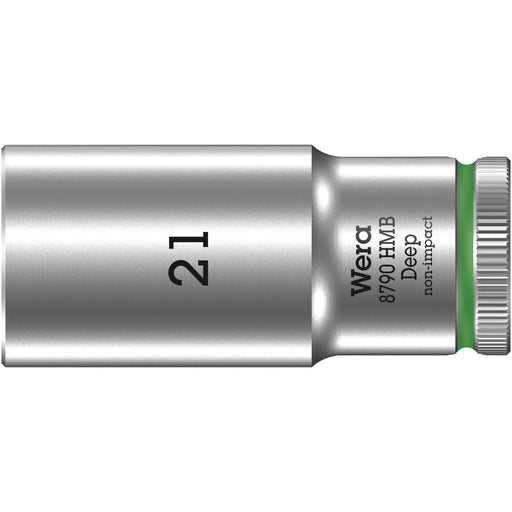 Wera - Sechskant-Einsatz für Steckschlüssel Steckschlüsseleinsatz 004543 21 mm