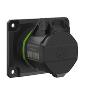 Walther Werke - CEE-Anbausteckdose (IEC 60309) CEE NEO Anbaudose gerade FW410510CC 16A 5P 10h IP54 − 10 Stück