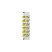 Metz Connect - Patchpanel LWL OpDAT REGpro Frontplatte 15024A0112-E 3HE 12xST Keramik
