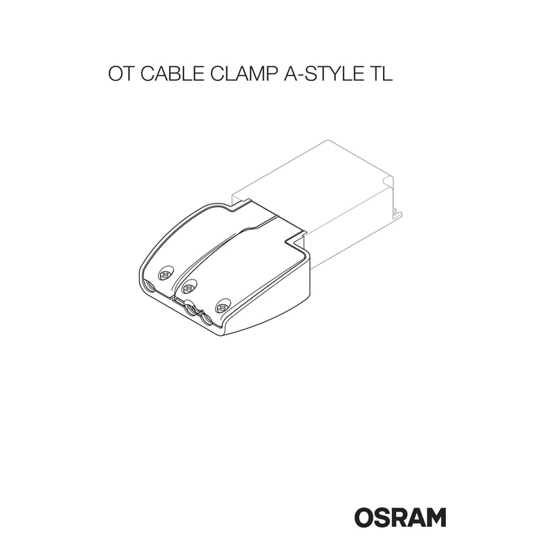 OSRAM BETRIEBSGERÄTE - Zubehör/Ersatzteile für Vorschaltgerät Anschlusskasten EVG OTCABLECLAMPASTYLETL