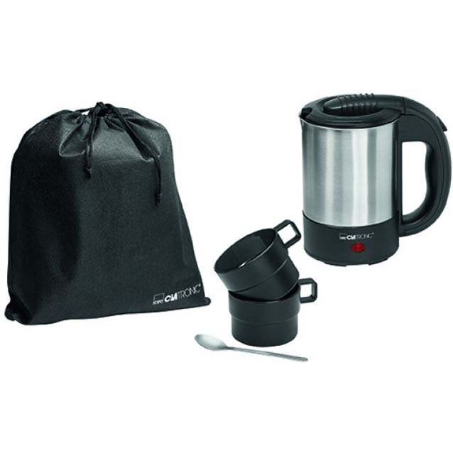 CLATRONIC - Wasserkocher Reise-Wasserkocher CTC WKR3624 inox Clatronic