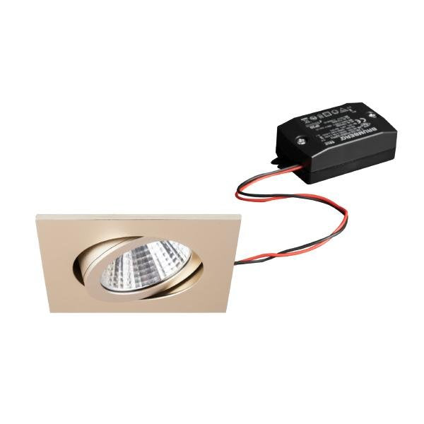 Brumberg Leuchten - Downlight/Strahler/Flutlicht LED-Einbaustrahler 230V 38144633 3000K, champ