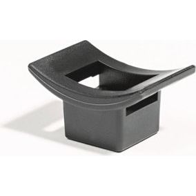 HellermannTyton - Befestigungssockel und -element für Kabelbinder Befestigungssockel LKC-N66-BK-C1 − 100 Stück