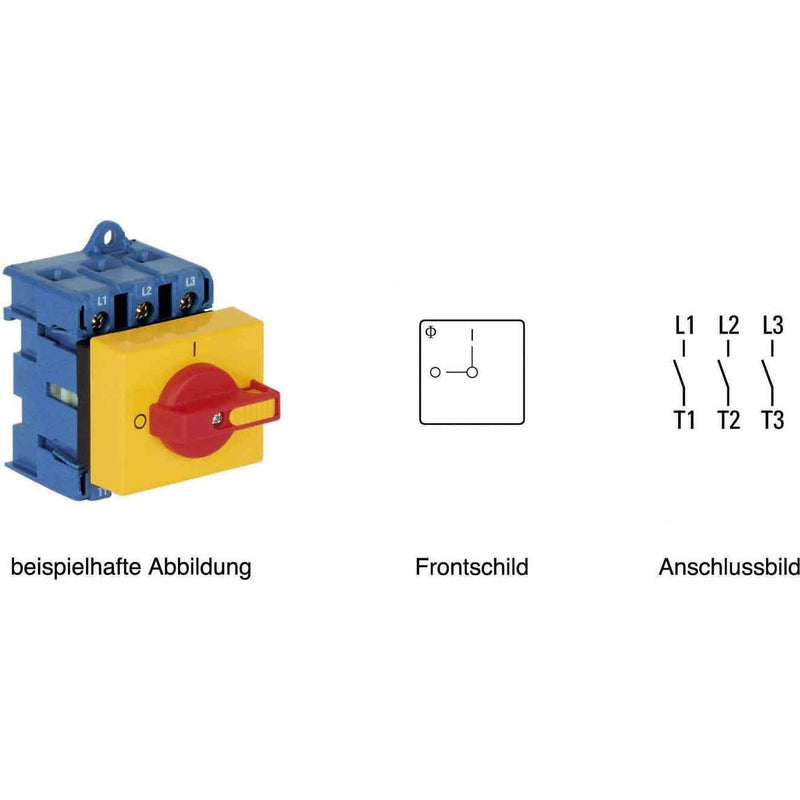 Kraus&Naimer - Lastschalter Hauptschalter KG41 T203/D-A051 VE2