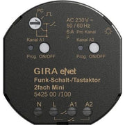 Gira - Bussystem-Schaltaktor Funk Schalt-/Tastaktor 542500 Mini 2fach