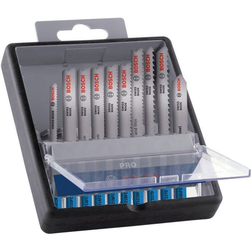 Bosch - Stichsägeblatt PRO Metal and Alu 2607011942VE(10) Stichsägeblatt Set
