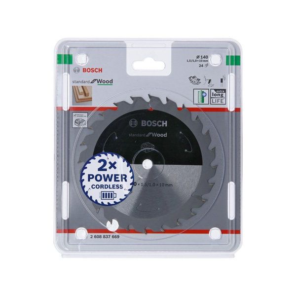 Bosch - Kreissägeblatt PRO Wood cordless 2608837669 Kreissägeblatt 140 x