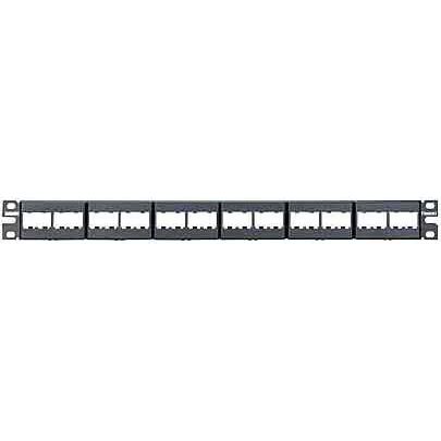 Panduit - Patchpanel Kupfer Patch-Panel CPP24WBLY − 10 Stück