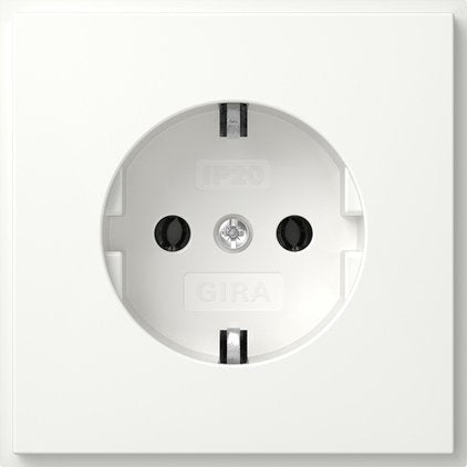 Gira - Steckdose TX-44 418866 Reinweiß IP20