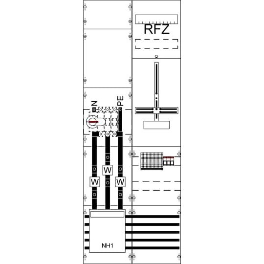Striebel&John - Zählerfeld Komplettfeld WF29KF1M mit Zählerkreuz