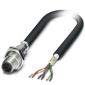 Phoenix Contact - Rundsteckverbinder, feldkonfektionierbar (Industriesteckverbinder) Bussystem-Einbausteckverb. SACCBP-M12MS#1429075