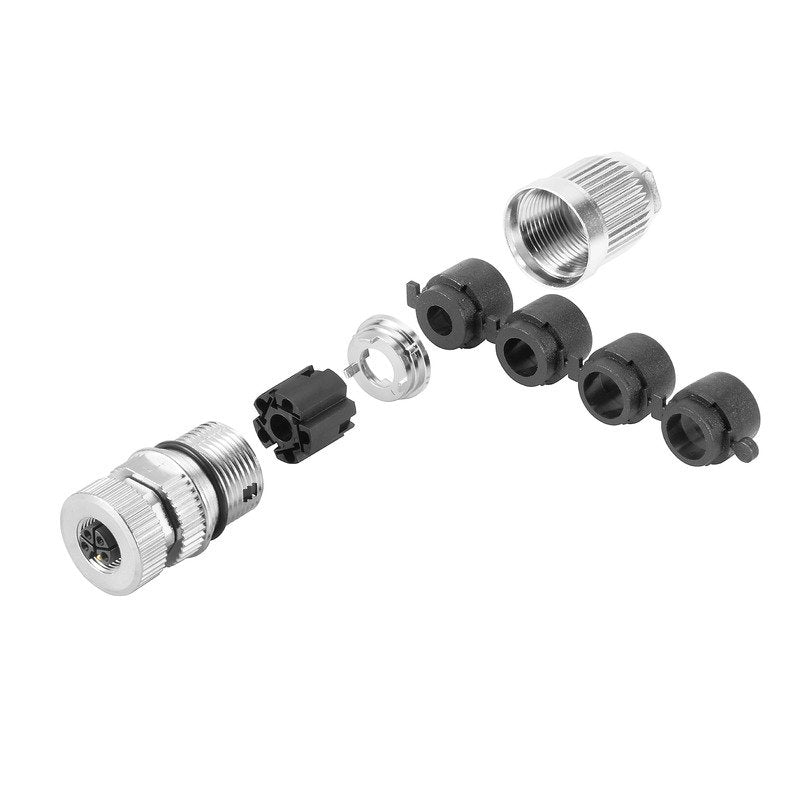 Weidmüller - Rundsteckverbinder, feldkonfektionierbar (Industriesteckverbinder) Steckverbinder SAIBM5SIDCM12LCOD lemmanschluss IDC