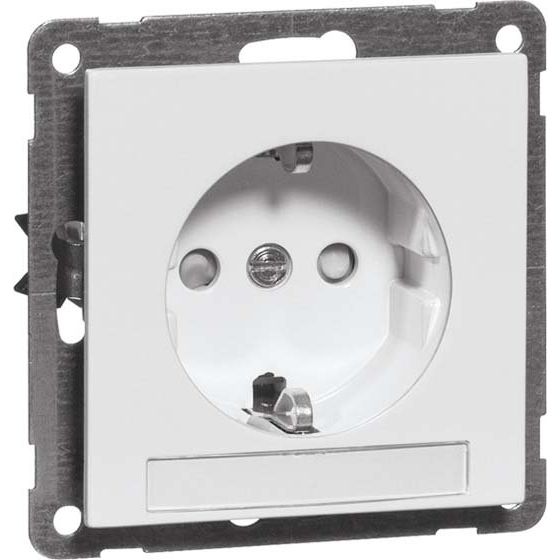 Peha - Schalter-/Steckdosenkombination SCHUKO-Steckdose rws D 20.6511.02 NA 16A 250V 2-pol