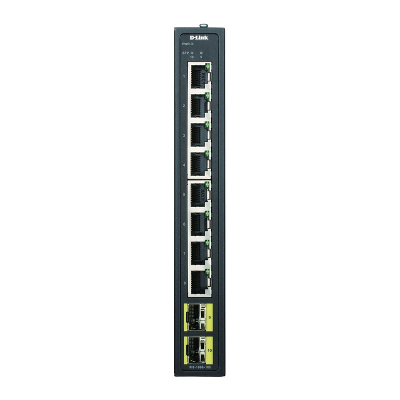 DLink - Netzwerk Switch Gigabit Industrial Switch DIS-100G-10S 8-port2x100/1000MSFP