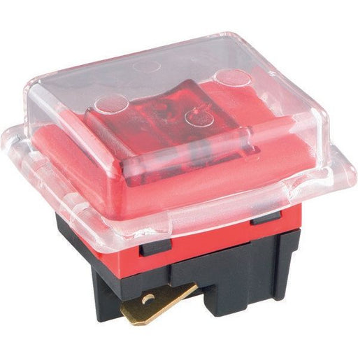 Bachmann - Geräte-Einbauschalter und -taster EB-Wippenschalter 924.136 16(4)A 250V, 2p