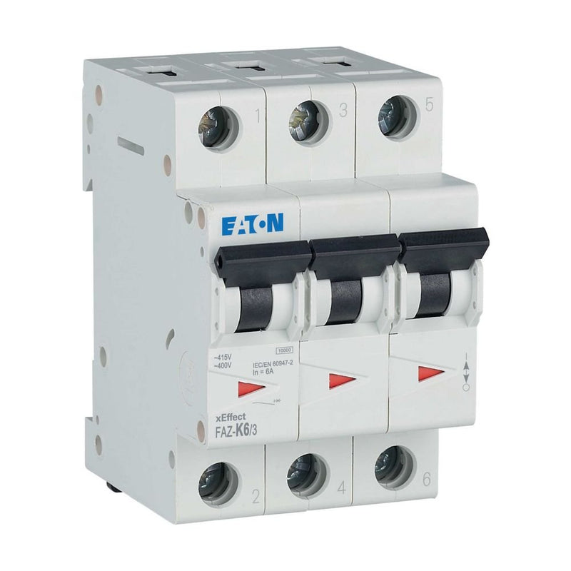 Eaton - Leitungsschutzschalter FAZ-K6/3 K 6A, 3p