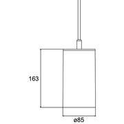 Brumberg Leuchten - Pendelleuchte LED-Pendelleuchte 88882184DA DALI, Pendel 1,5m