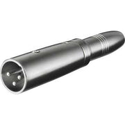Goobay - Kommunikationstechnik-Adapter XLR-Adapter 27454 XLR-Steck.>6,35Kuppl