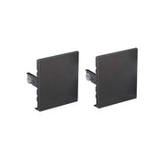 LTS Licht&Leuchten - Mechanisches Zubehör/Ersatzteile für Leuchten Enddeckel LK-Z 070.001 sw VE2 schwarz (2Stück)