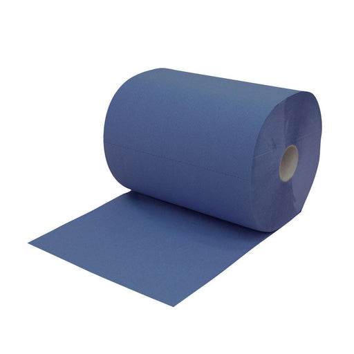 Cimco Werkzeuge - Putztuch Werkstatt-Handtuchrolle 145022 blau,3lgg. Doppelpck − 2 Stück