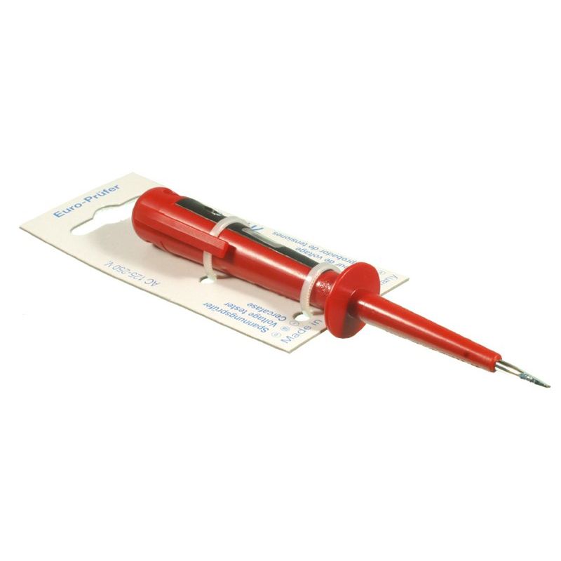 Scharnberger+Hasenbein - Spannungsprüfer Europrüfer 150mm rt 45305 125-250VAC a.Blister − 1 Stück