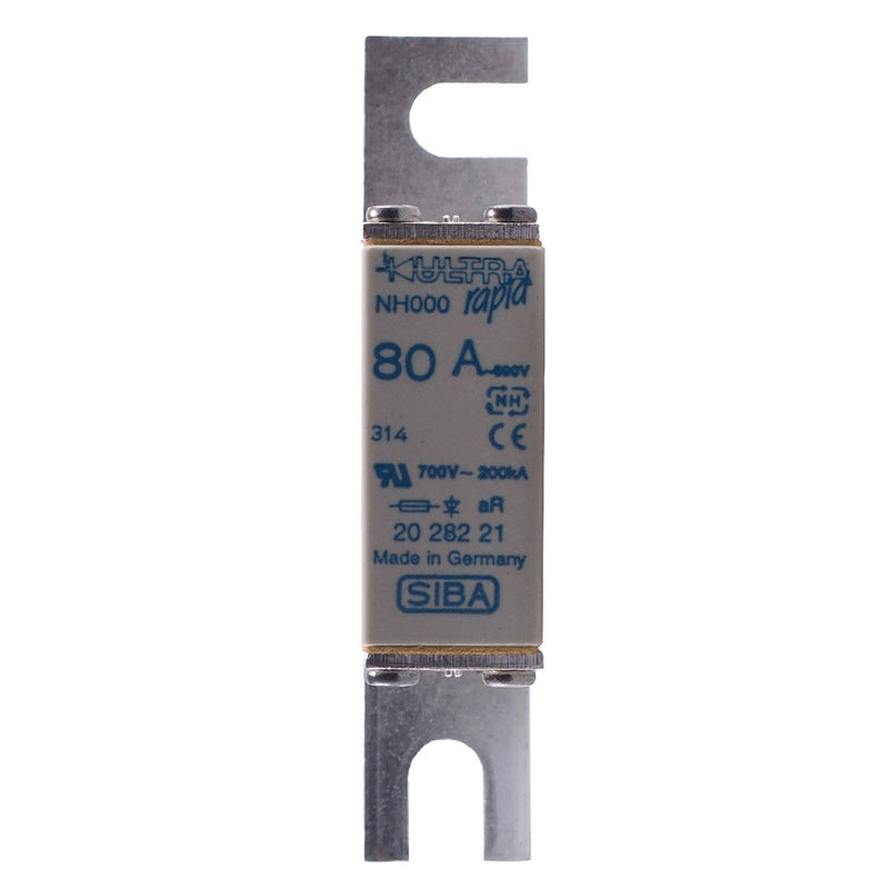 Jumo - Messersicherung Halbleiter-Sicherung 00068011 80A (In=50A)-AC 690V