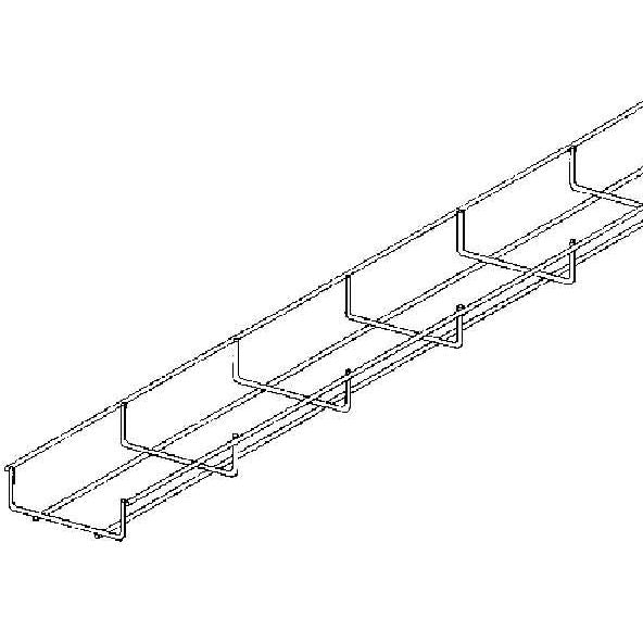 Niedax - Gitterrinne Gitterrinne GR 35.150 E3 U-förmig 35x150,L=3m − 3 Meter