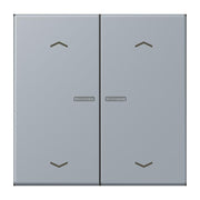 Jung - Bedienelement intelligent Taster mit Pfeilsymbolen BT LC 17102 P 257 gris clair 59