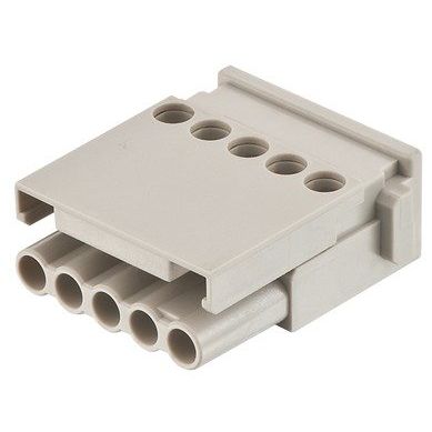 Harting - Kontakteinsatz für Rechtecksteckverbinder Han E-Schraubmodul-F 09140052701 − 2 Stück