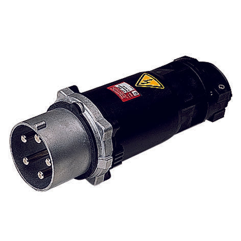 Mennekes - Hochstrom-Rundsteckvorrichtung Stecker 75206 200A,5p,6h,400V,IP67 − 1 Stück by Mennekes
