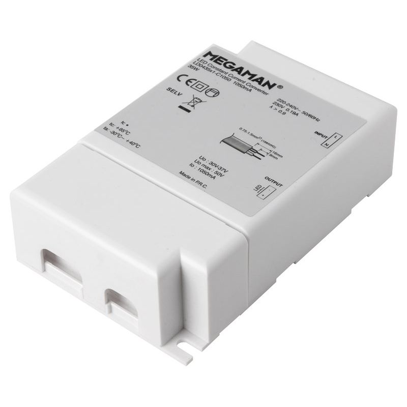 Megaman - LED-Betriebsgerät LED-Konverter MM 56012 MT7663x 37W 1050mA  − 1 Stück