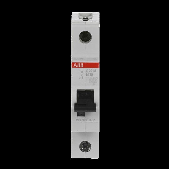 ABB Stotz S&J - Leitungsschutzschalter Sicherungsautomat S201M-B16 10kA 16A B 1p