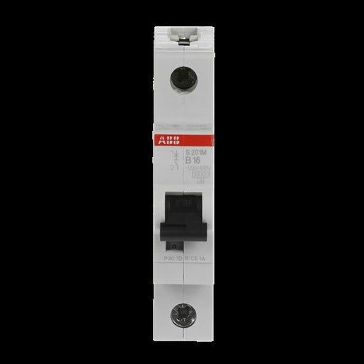 ABB Stotz S&J - Leitungsschutzschalter Sicherungsautomat S201M-B16 10kA 16A B 1p