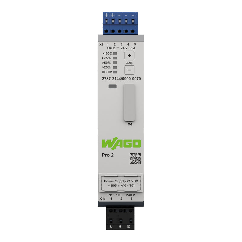 WAGO - Gleichstromversorgung Stromversorgung 2787-2144/000-070 Pro 2,1 phasig