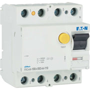 Eaton - Fehlerstrom-Schutzschalter FI-Schalter FRCMM-100/4/003-A110 100A,4p,30mATypA110V