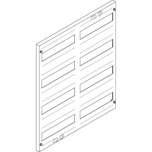 ABN - Abdeckung für Verteilerfeld Abdeckplatte FAO24N 500x600mm 2FB/4RE