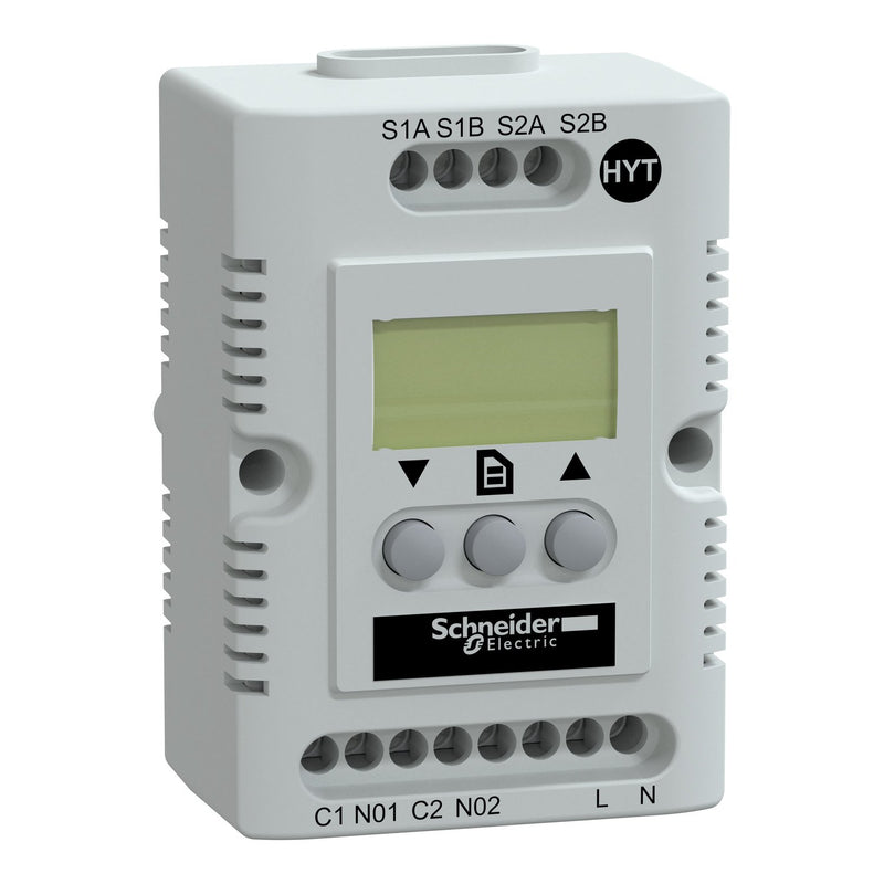 Schneider Electric - Steuerung Klimatisierung (Schaltschrank) Hygrothermostat NSYCCOHYT230VID Wechsler