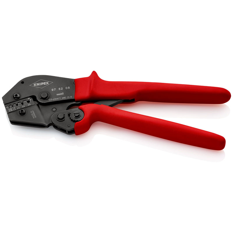 Knipex - Presswerkzeug Kabelschuhe/Verbinder, Aderendhülsen, Schirmanschluss Crimpzange 97 52 08 250mm