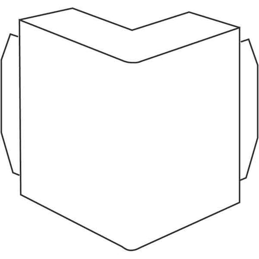HKL - Außeneck für Leitungsführungskanal Außeneck mit Deckel A80190.1 grau − 2 Stück by HKL
