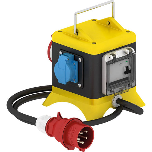 Bals Elektrotech - CEE-Steckdosen-Kombination (IEC 60309) Uni-Block Vollgummi 57996