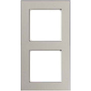 Peha - Abdeckrahmen Rahmen 2-fach D 20.672.222.022 Metall titan-rws