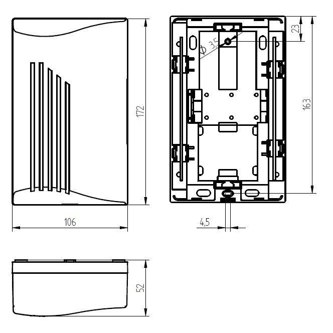 Grothe - Gong Zweiklang-Gong GONG 569-230V