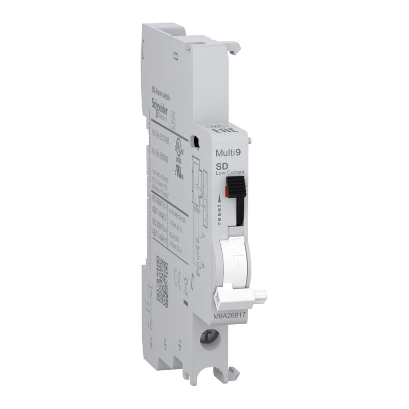 Schneider Electric - Zusatzeinrichtung für Reiheneinbaugeräte Fernmelde+Hilfsschalter M9A26917 SD 1Wechsler 2-100mA