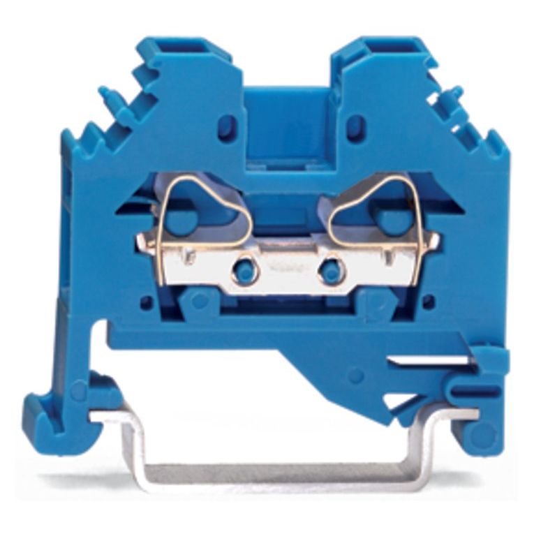 WAGO - Durchgangs-Reihenklemme Durchgangsklemme 281-104 0,08-4mmq blau