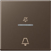 Jung - Abdeckung/Bedienelement für Installationsschalterprogramme Hotelwippe Außenstelle A CU KO5 D MO Nicht stören+Klingel
