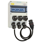 Walther Werke - CEE-Steckdosen-Kombination (IEC 60309) Kunststoff-Steckdosenkombi 68229DTN nationIn: 25A mit 3