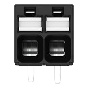 WAGO - Leiterplattenklemme THR-Leiterplattenklemme 2086-1222/997-604 Drücker,1,5mm²,sw − 3735 Stück